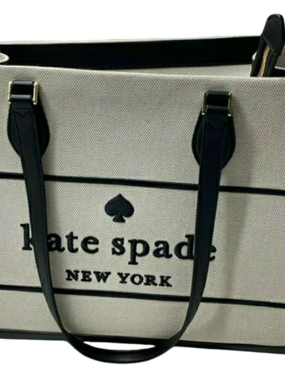 Kate Spade New York Ellie Canvas Large Tote Bag
